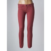 SIWY - Pantalon 7/8 rouge en coton - Femme - Taille W27 - Modz