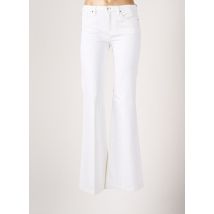 FOR ALL MANKIND - Pantalon casual blanc en coton - Femme - Taille W26 - Modz