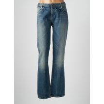 UNIFORM - Jeans coupe droite bleu en coton - Femme - Taille W34 - Modz