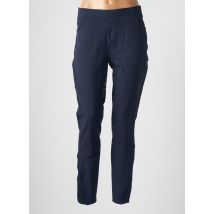 MONTAR - Pantalon slim bleu en polyamide - Femme - Taille 50 - Modz