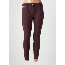 MONTAR - Pantalon slim rouge en nylon - Femme - Taille 40 - Modz