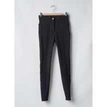 MONTAR - Pantalon slim noir en polyamide - Femme - Taille 32 - Modz