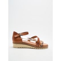 DORKING - Sandales/Nu pieds marron en cuir - Femme - Taille 37 - Modz