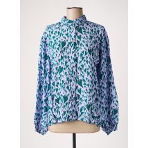 POM AMSTERDAM - Chemisier violet en cuppro - Femme - Taille 40 - Modz
