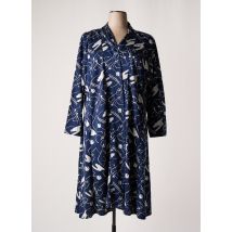 OLIVER JUNG - Veste casual bleu en viscose - Femme - Taille 40 - Modz