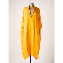 MAT. - Robe longue orange en viscose - Femme - Taille TU - Modz