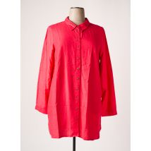 CISO - Tunique manches longues rouge en viscose - Femme - Taille 48 - Modz