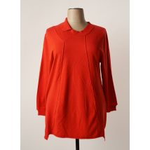 KOKOMARINA - Pull orange en viscose - Femme - Taille 48 - Modz