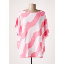 MAT. - Pull rose en coton - Femme - Taille 52 - Modz