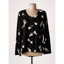 OLIVER JUNG - Veste casual noir en viscose - Femme - Taille 50 - Modz