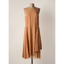 SEMIOLOGY - Robe mi-longue rose en tencel - Femme - Taille 46 - Modz
