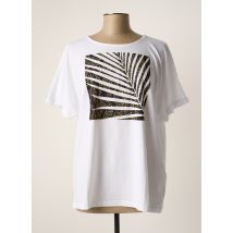 CISO - T-shirt blanc en coton - Femme - Taille 44 - Modz