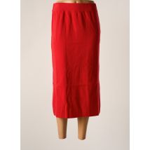 MAT. - Jupe longue rouge en acrylique - Femme - Taille 44 - Modz