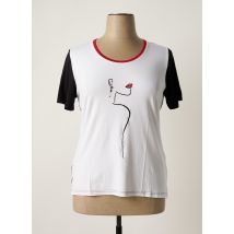 GREGORY PAT - Top blanc en viscose - Femme - Taille 52 - Modz