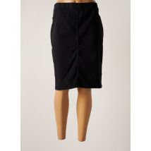 CONCEPT K - Jupe mi-longue noir en coton - Femme - Taille 50 - Modz