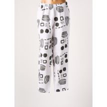 KOKOMARINA - Pantalon large blanc en lin - Femme - Taille 44 - Modz