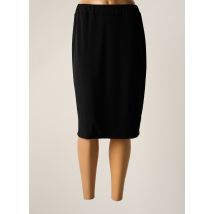 AN II VITO - Jupe mi-longue noir en polyester - Femme - Taille 40 - Modz