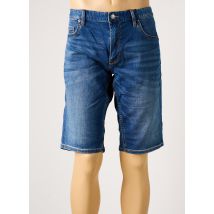 S.OLIVER - Bermuda bleu en coton - Homme - Taille 38 - Modz