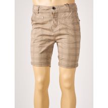 SUBLEVEL - Bermuda marron en coton - Homme - Taille W29 - Modz
