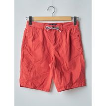 BONOBO JEANS - Short orange en coton - Homme - Taille 36 - Modz