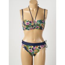 SALÉE - Maillot de bain 2 pièces bleu en polyamide - Femme - Taille TU - Modz