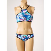 SUN PROJECT - Maillot de bain 2 pièces bleu en polyamide - Femme - Taille 36 - Modz