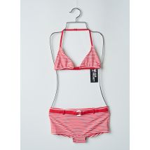 SUN PROJECT - Maillot de bain 2 pièces rouge en polyamide - Fille - Taille TU - Modz