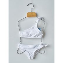 SALÉE - Maillot de bain 2 pièces blanc en polyamide - Fille - Taille TU - Modz