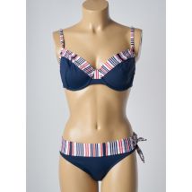 O'SALEE - Maillot de bain 2 pièces bleu en polyamide - Femme - Taille TU - Modz