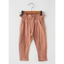 NOPPIES - Pantalon droit rose en coton - Fille - Taille TU - Modz