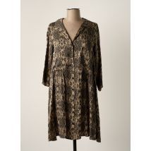 PAKO LITTO - Robe courte beige en viscose - Femme - Taille 40 - Modz