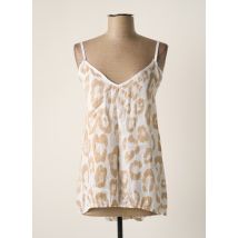 MADE IN ITALY - Top beige en viscose - Femme - Taille TU - Modz