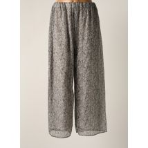 LILI SIDONIO - Pantalon large noir en polyester - Femme - Taille 38 - Modz