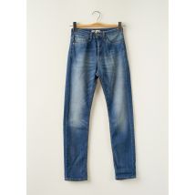 PLEASE - Jeans coupe slim bleu en coton - Femme - Taille 34 - Modz