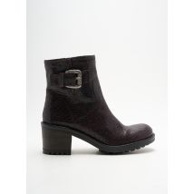 E-COW - Bottines/Boots violet en cuir - Femme - Taille 40 - Modz
