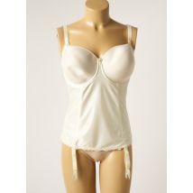 FANTASIE - Guêpière/Porte-jarretelle beige en polyamide - Femme - Taille 90H - Modz
