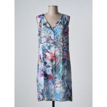 MASSANA - Robe mi-longue bleu en viscose - Femme - Taille 42 - Modz