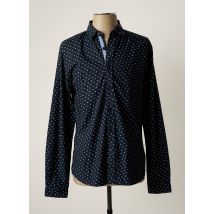 LE TEMPS DES CERISES - Chemise manches longues bleu en coton - Homme - Taille S - Modz