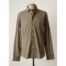 NO EXCESS - Chemise manches longues marron en coton - Homme - Taille XS - Modz