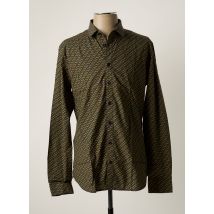 NO EXCESS - Chemise manches longues vert en coton - Homme - Taille S - Modz
