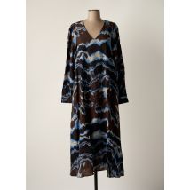 KAFFE - Robe longue marron en viscose - Femme - Taille 40 - Modz