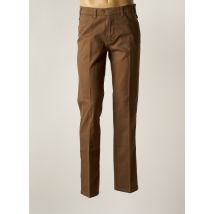 BRÜHL - Pantalon chino marron en coton - Homme - Taille 42 - Modz