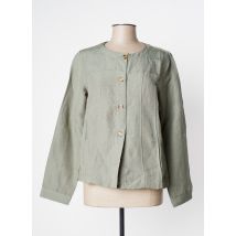 ESPRIT DE LA MER - Veste casual vert en lin - Femme - Taille 44 - Modz