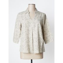ESPRIT DE LA MER - Blouse beige en lin - Femme - Taille 38 - Modz