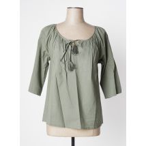 ESPRIT DE LA MER - Blouse vert en coton - Femme - Taille 46 - Modz