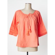 ESPRIT DE LA MER - Blouse orange en coton - Femme - Taille 40 - Modz