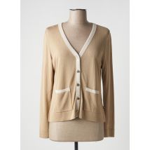 SAINT CHARLES - Gilet manches longues beige en acrylique - Femme - Taille 38 - Modz
