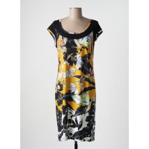 TELMAIL - Robe mi-longue noir en viscose - Femme - Taille 40 - Modz