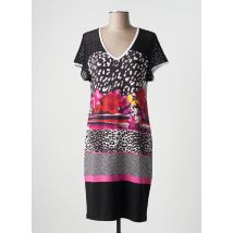 TELMAIL - Robe mi-longue noir en polyester - Femme - Taille 38 - Modz
