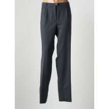 CHRISTIAN MARRY - Pantalon droit gris en polyester - Femme - Taille 50 - Modz